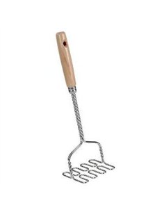 Metaltex Potato Masher with Wooden Handle