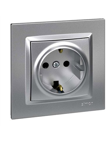 aluminum schuko socket series 10
