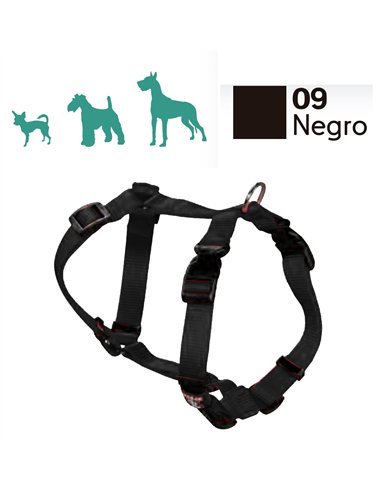 Basic nylon dog harness 2.5 cm for size 25