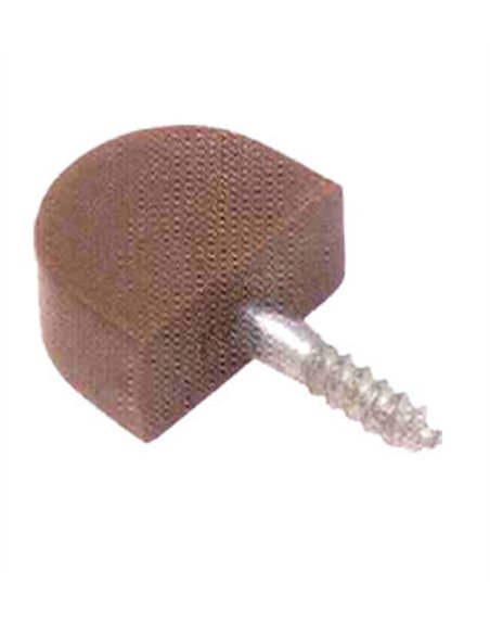 Soporte de estante tornillo pequeño marrón