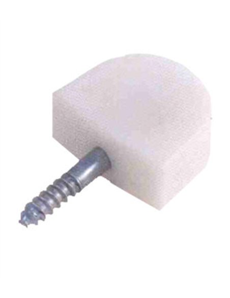 Small White Screw Shelf Bracket A133