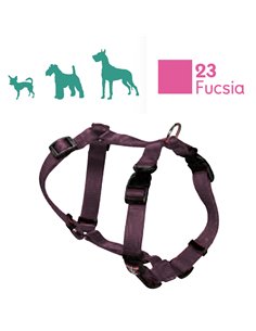 Arnés de perro nylon básico 2 cm ajustable