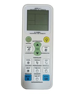 Controle remoto universal para ar-condicionado TALOX TX-ACK1028E