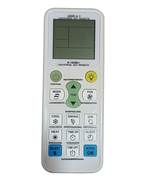 Universal remote control for air conditioner TALOX TX-ACK1028E