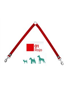 Dual Dog Nylon Coupler 35 cm x 1.5 cm