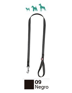 Nylon Dog Leash 100 cm x 2 cm Black