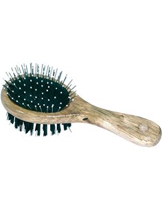 Brosse Double Ronde pour Chiens 170x67 mm