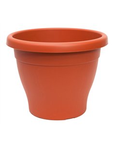 Vaso Mediterrâneo PVC 40 cm x 32 cm Terracota