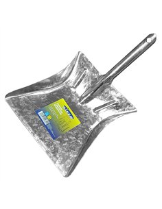 schaufel aus verzinktem stahl 375x230x222 mm