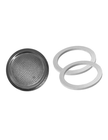 Accessories for 9-cup coffee maker with filter and gaskets