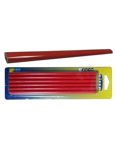 Crayon de charpentier Sifer blister 6 pièces