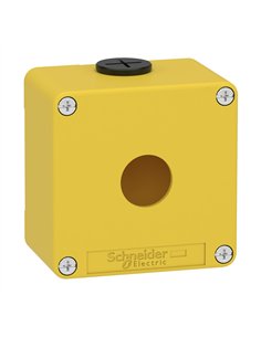 CAJA VACÍA AMARILLO 1 ORIFICIO