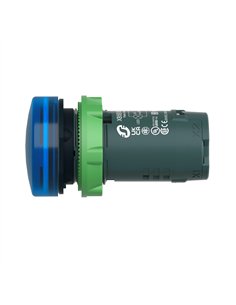 piloto luminoso azul monobloque 24v 2