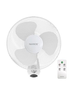 Wall fan 40cm 45W with remote control