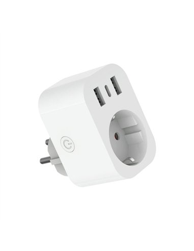 Prise intelligente wifi Matel 2 usb + 1 type c 16a 230v