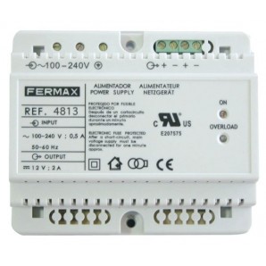 ALIMENT. 100-240VAC/12VDC-2A FERMAX 4813
