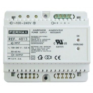 VERSORG. 100-240VAC/12VDC-2A FERMAX 4813