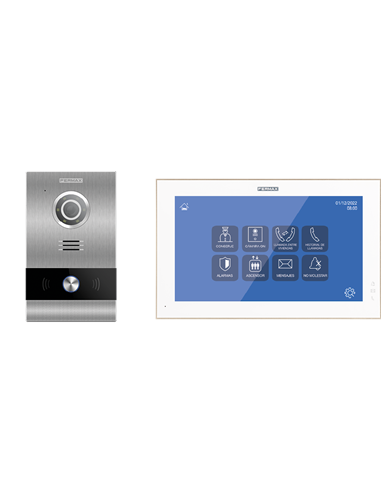 KIT VIDEO WIT 10" BLANCO MEET 1L