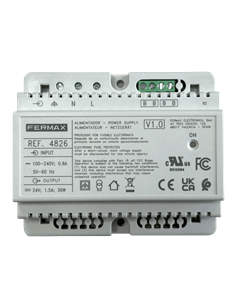 ALIMENTADOR+FILTRO DIN6 24VDC-1.5A