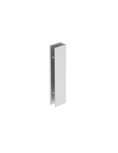 ANCLAJE U PARA PUERTA CRISTAL