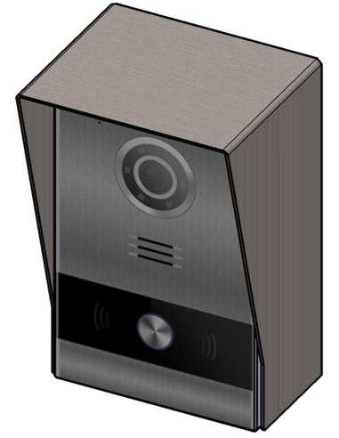 CAJA SUP. PLACA MILO 1 LINEA MEET ALU