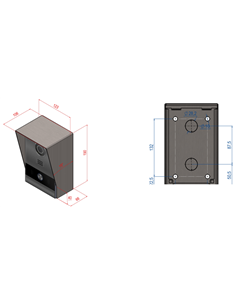 CAJA SUP. PLACA MILO 1 LINEA MEET ALU 2