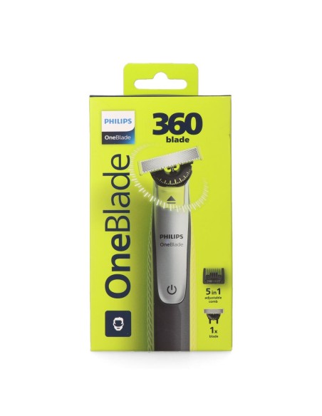 Afeiteira One Blade 360° com Peine Ajustável 5 em 1