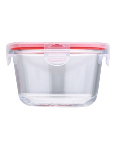 Fiambrera hermética redonda de borosilicato toledo, 500 ml 2