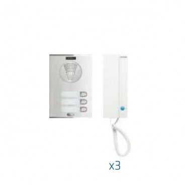 Kit portier CITY 4+N 3/L FERMAX 4863