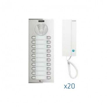Kit portier CITY 4+N 20/L FERMAX 4875