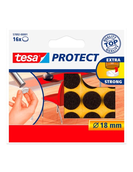 Brown Anti-Scratch Felt ø18 mm