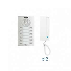 Kit de interfone CITY 4+N 12/L FERMAX 4867