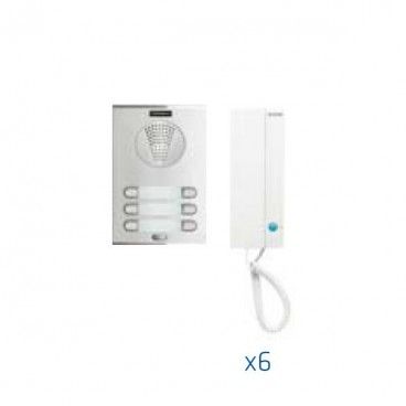 Kit portier CITY 4+N 6/L FERMAX 4866