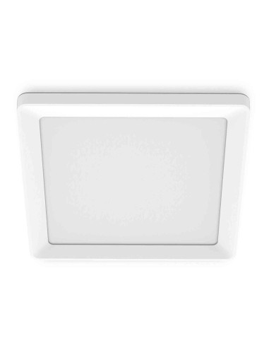 Square White Valen Ceiling Light