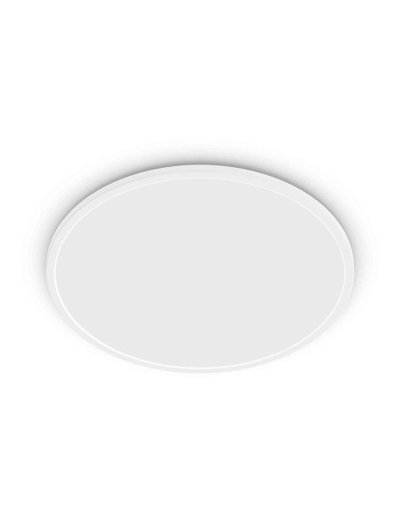 Round White Valen Ceiling Lamp, 16 W, 2000 lm