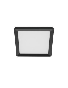Plafond carré noir Valen 13W