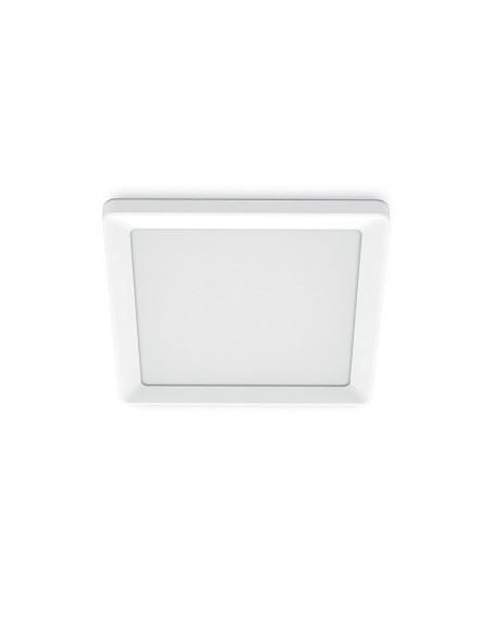 Square White Valen 13W Ceiling Light
