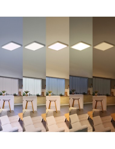 Plafond carré blanc valen 13W