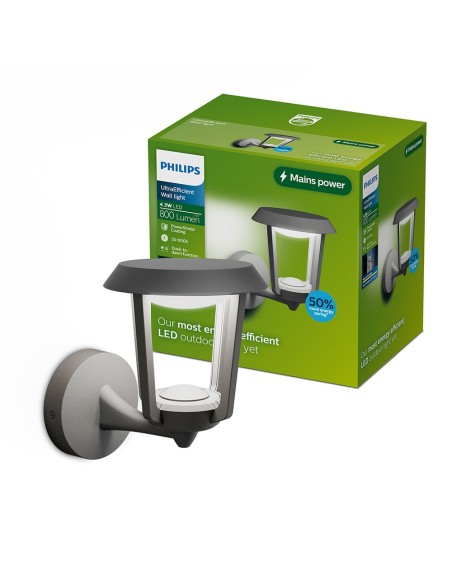 Applicateur extérieur LED Nuvy anthracite 4,3 W