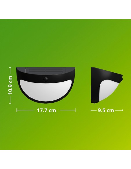 LED-Sonnenschutzapplikator Swyn schwarz 3,8 W