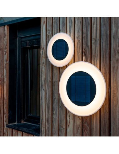 Aplicação LED Solar Wally 27, Branco