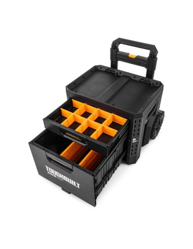 Caixa de Ferramentas com Rodas Stacktech 53x40.5x47.7 cm