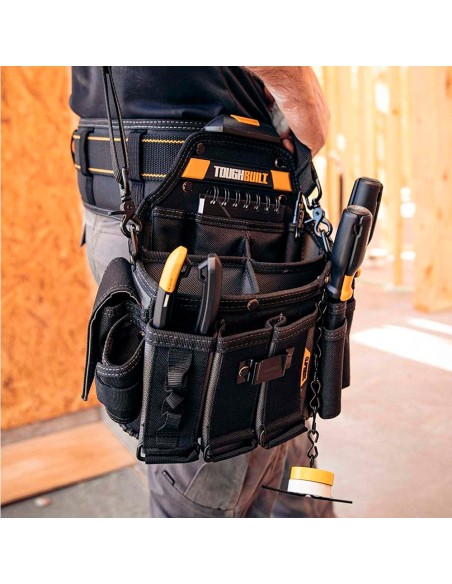 Electrician Master Bag with Shoulder Strap Cliptech 30 x 14 x 34 cm