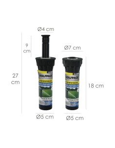 Rotating Pop Up Sprinkler 360° 2