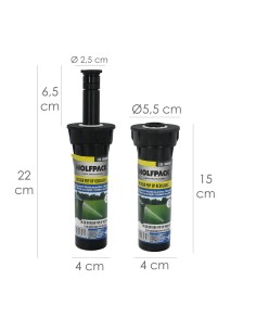 Pop Up Regulierbarer Sprüher 10 cm 2