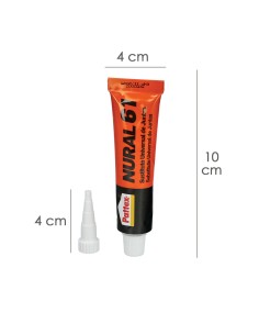 Adesivo Nural-61 Grigio 40 ml. 2