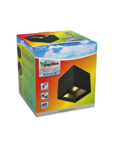 Aplique Solar LED 800 Lumenes Con Detector de Movimiento