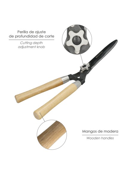 Tijeras Podar Setos 2 Manos