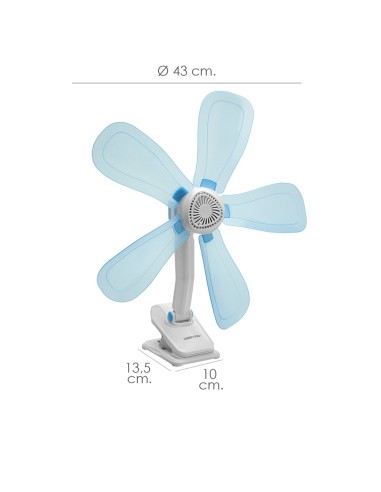 Ventilador Con Clip Ø 43 cm