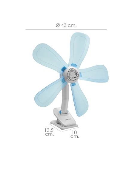 Ventilatore Con Pinza Ø 43 cm